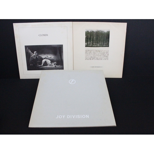 524 - Vinyl - 3 Joy Division LPs and 1 12