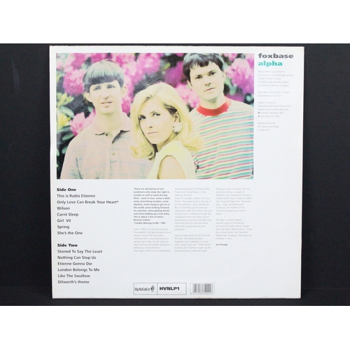 96 - Vinyl / Cassette - Saint Etienne Foxbase Alpha on Heavenly HVNLP1 Ex/Ex+ along with a cassette of th... 