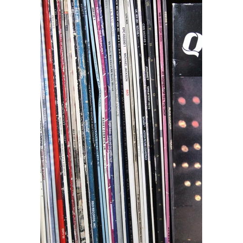 663 - Vinyl - Over 60 Rock & Pop LPs to include Queen, Alice Cooper, Ry Cooder, Duran Duran x 3, U2, Journ... 