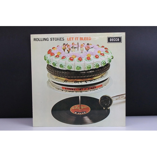 1 - Vinyl - The Rolling Stones Let It Bleed LP on Decca Records LK5025. Original UK 1st mono pressing, u... 