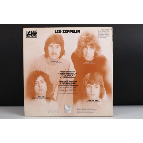 10 - Vinyl - Led Zeppelin self titled LP on Atlantic Records 588171. Original UK 1st pressing with turquo... 