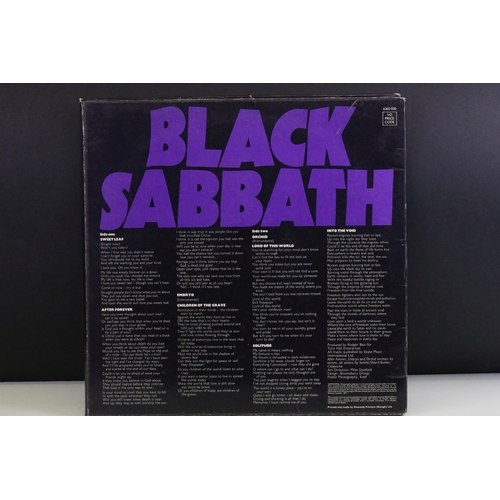 13 - Vinyl - Black Sabbath - Master Of Reality LP on Vertigo Records 6360 050. Original UK 1971 black swi... 