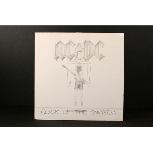 175 - Vinyl - 12 ACDC LPs to include Back In Black, Flick Of The Switch x 2, Highway To Hell x 2, Powerage... 