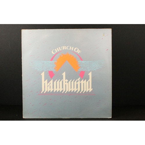 181 - Vinyl - 10 Hawkwind and members LPs to include Space Ritual, Church Of Hawkwind, PXR 5, Hall Of The ... 