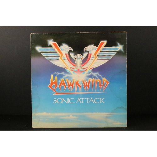 181 - Vinyl - 10 Hawkwind and members LPs to include Space Ritual, Church Of Hawkwind, PXR 5, Hall Of The ... 