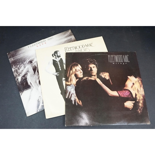 187 - Vinyl - 10 Fleetwood Mac LPs spanning their career to include Sin City 77 (private pressing double L... 