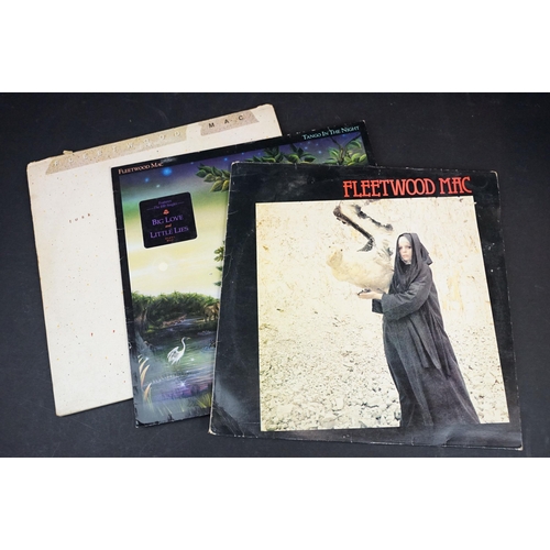 187 - Vinyl - 10 Fleetwood Mac LPs spanning their career to include Sin City 77 (private pressing double L... 