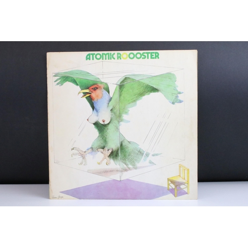 26 - Vinyl - Prog Rock - Atomic Rooster ‎– Atomic Rooster LP on B & C Records ‎– CAS 1010. Original UK 19... 