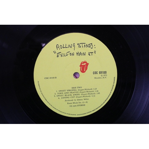 3 - Vinyl - Rolling Stones – Exile On Main St. LP on Rolling Stones Records – COC 69100. UK 1st pressing... 