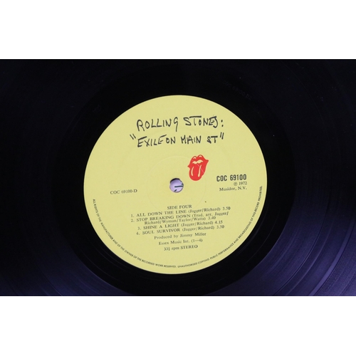 3 - Vinyl - Rolling Stones – Exile On Main St. LP on Rolling Stones Records – COC 69100. UK 1st pressing... 