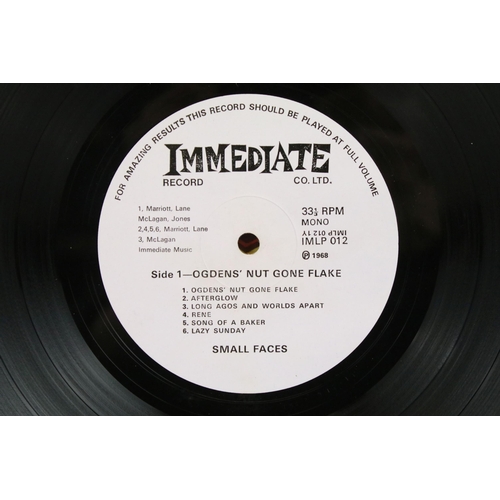 34 - Vinyl - Small Faces – Ogdens' Nut Gone Flake on Immediate – IMLP 012. Original UK pressing with lila... 