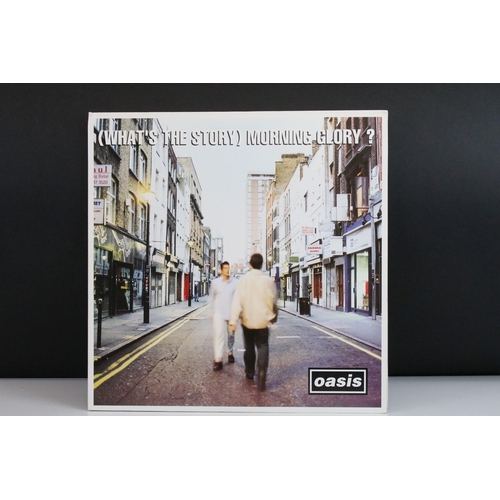 37 - Vinyl - Oasis (What's The Story) Morning Glory? LP on Creation Records CRE LP 189, MPO pressing. Sma... 