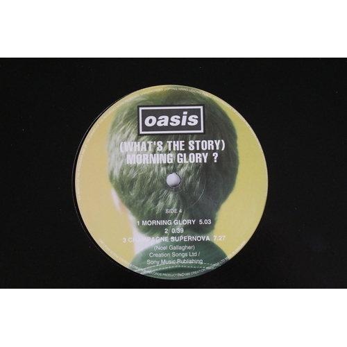 37 - Vinyl - Oasis (What's The Story) Morning Glory? LP on Creation Records CRE LP 189, MPO pressing. Sma... 