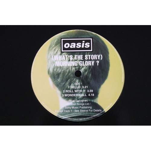 37 - Vinyl - Oasis (What's The Story) Morning Glory? LP on Creation Records CRE LP 189, MPO pressing. Sma... 