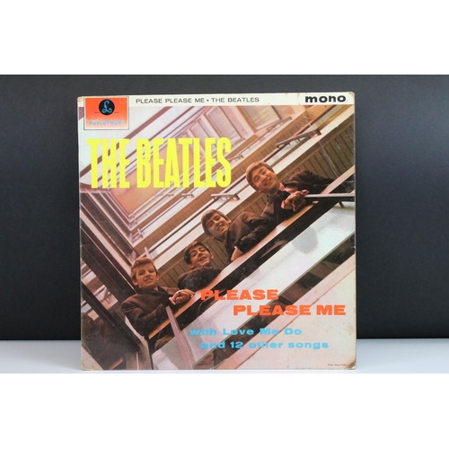 4 - Vinyl - The Beatles Please Please Me promo sample LP on Parlophone Records PMC 1202. Original UK fir... 