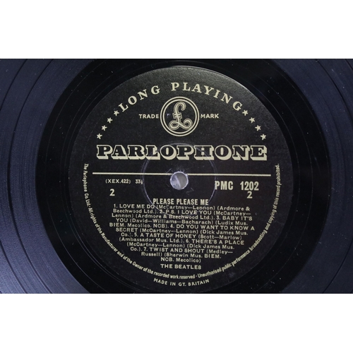 4 - Vinyl - The Beatles Please Please Me promo sample LP on Parlophone Records PMC 1202. Original UK fir... 