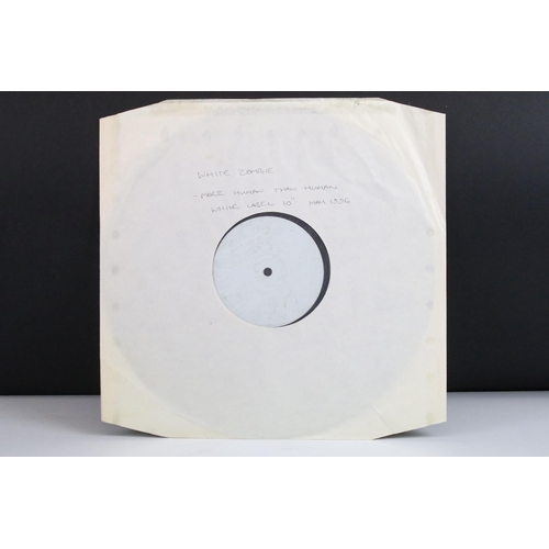 45 - Vinyl - Heavy Metal - White Zombie – More Human Than Human, original UK 10” test pressing on 12” vin... 