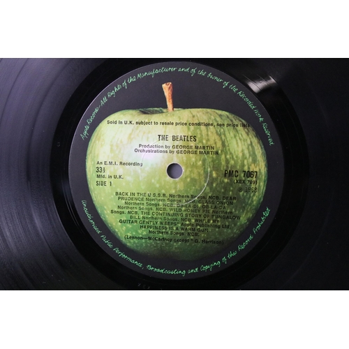 5 - Vinyl - The Beatles White Album LP on Apple Records PMC 7067 No. 0181805. Original UK mono pressing ... 