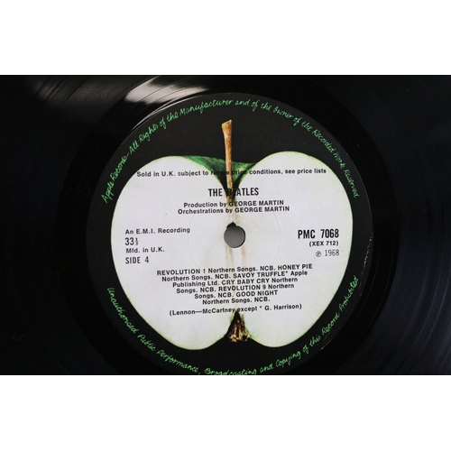 5 - Vinyl - The Beatles White Album LP on Apple Records PMC 7067 No. 0181805. Original UK mono pressing ... 