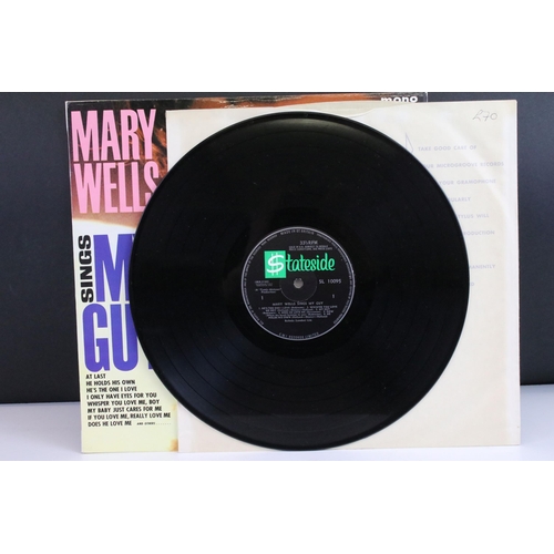 51 - Vinyl - Soul - 2 Mary Wells original UK 1st pressing albums to include: Sing My Guy (Stateside – SL ... 