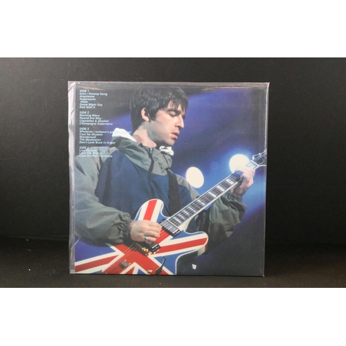 545 - Vinyl / Autograph - 2 Oasis limited edition private pressing LP albums to include: Maine Road - Firs... 