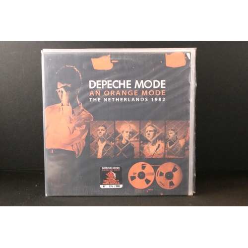 548 - Vinyl - 2 Depeche Mode LP albums and 5 x 12” singles including private pressings to include: Persona... 