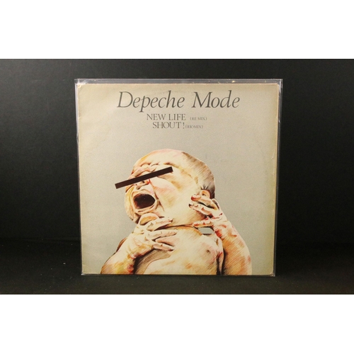 548 - Vinyl - 2 Depeche Mode LP albums and 5 x 12” singles including private pressings to include: Persona... 