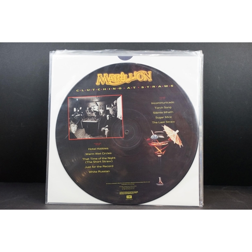 558 - Vinyl - 5 Marillion LP albums, 4 x 12” picture discs and one shaped 7” picture disc to include: Clut... 