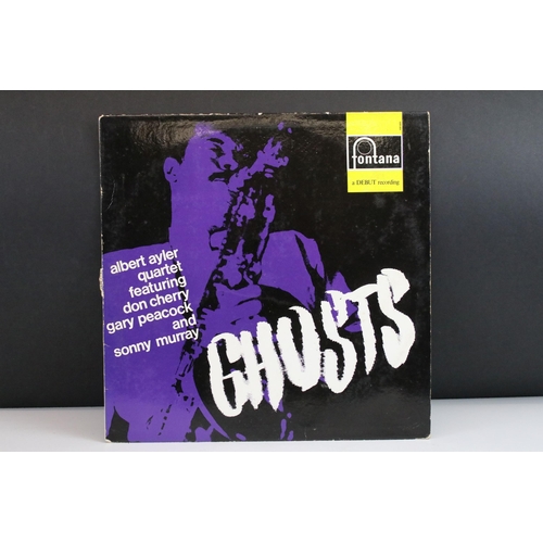 60 - Vinyl - Jazz - Albert Ayler Quartet Featuring Don Cherry, Gary Peacock And Sonny Murray – Ghosts LP ... 