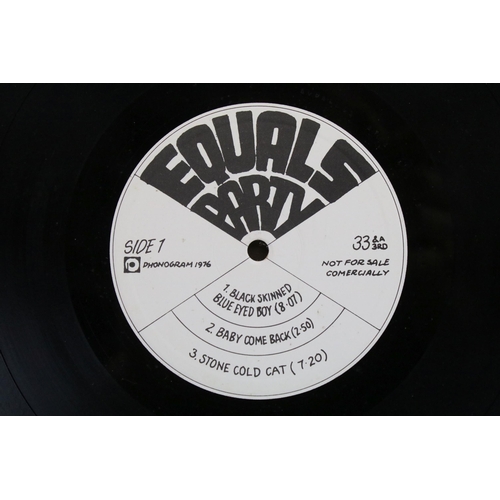 68 - Vinyl - Soul / Funk - The Equals – Equals Party LP on Phonogram – EQUAL 001, original UK 1976 promo ... 