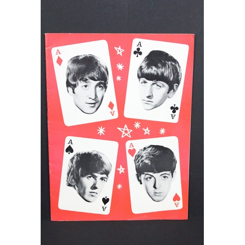 680 - Memorabilia - The Beatles 2 original tour programmes to include: 1964 tour with Mary Wells and Tommy... 