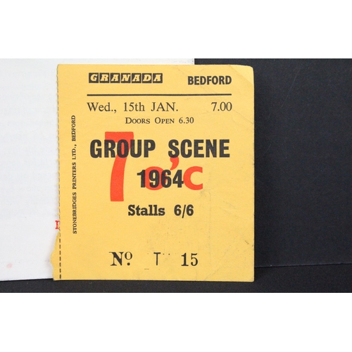 685 - Memorabilia - The Rolling Stones / The Ronettes original UK January 1964 Granada Bedford tour progra... 