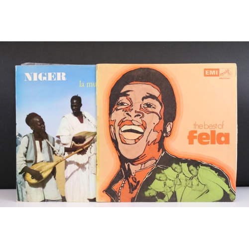 69 - Vinyl - 2 Afrobeat / African LP albums to include: Fela Ransome-Kuti And His Africa '70 – The Best O... 