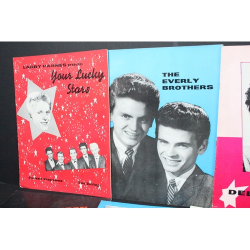 690 - Memorabilia / Autographs - Collection of programmes to include The Everly Brothers, Del Shannon, Ada... 