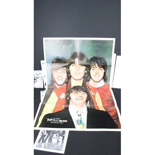 692 - The Beatles 14 original items of Fan Club memorabilia to include: membership Southern Area Fan Club ... 