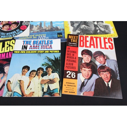 693 - Memorabilia - 14 The Beatles original 1960’s souvenir booklets and magazine to include: 1964 The Bea... 