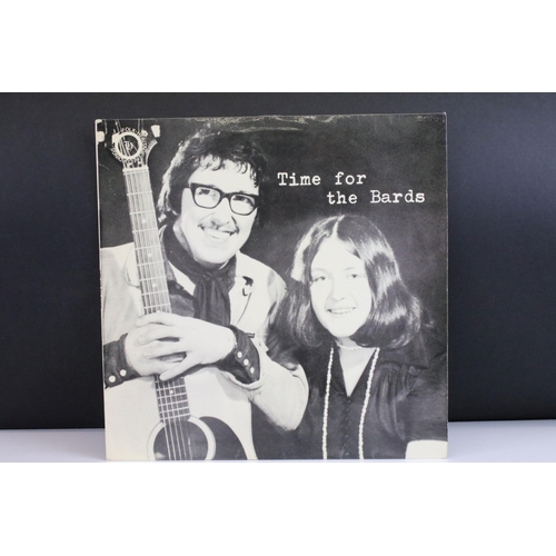 75 - Vinyl - Folk - The Bards – Time For The Bards LP on Folk Heritage Recordings – FHR 019M. Original UK... 