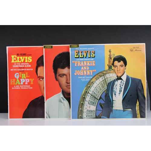 78 - Vinyl - Rock ’N’ Roll - 3 Elvis Presley original Australian stereo pressing albums to include: Frank... 