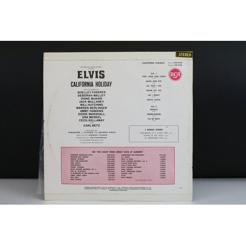 78 - Vinyl - Rock ’N’ Roll - 3 Elvis Presley original Australian stereo pressing albums to include: Frank... 