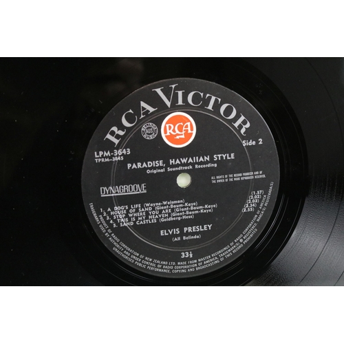 79 - Vinyl - Rock ’N’ Roll - 3 Elvis Presley original New Zealand pressing albums to include: Kissin’ Cou... 