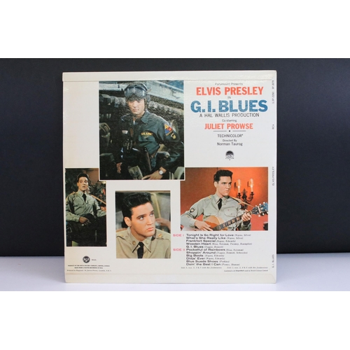 83 - Vinyl - Rock ’N’ Roll - Elvis Presley ‎– G.I. Blues LP on RCA ‎SF 5078. Original UK 1960 west pressi... 