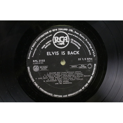 84 - Vinyl - Rock ’N Roll - Elvis Presley – Elvis Is Back! LP on RCA – RPL 3155. Original New Zealand 1st... 