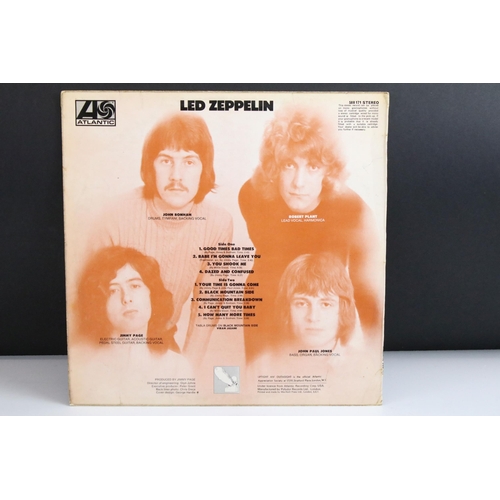 91 - Vinyl - 2 Original UK Led Zeppelin LPs to include I / Self Titled (plum labels, grey strip to bottom... 