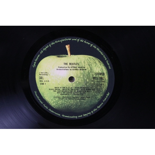 93 - Vinyl - 4 copies of The Beatles White Album to include Canadian Pressing SWBO 101 (poster, 4 picture... 