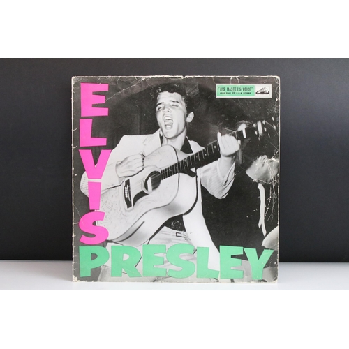 94 - Vinyl - Elvis Presley Rock 'N’ Roll. Original UK 1956 1st pressing on His Master's Voice CLP 1093 go... 