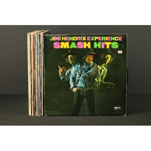 115 - Vinyl - 14 Jimi Hendrix UK pressing LPs to include Smash Hits, Are You Experienced, The Cry Of Love,... 