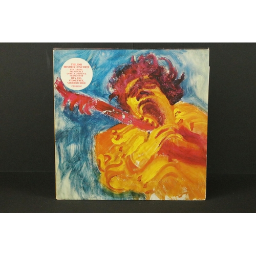 116 - Vinyl - 12 Jimi Hendrix foreign pressing LPs to include Live At Winterland, The Jimi Hendrix Concert... 