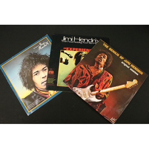 116 - Vinyl - 12 Jimi Hendrix foreign pressing LPs to include Live At Winterland, The Jimi Hendrix Concert... 