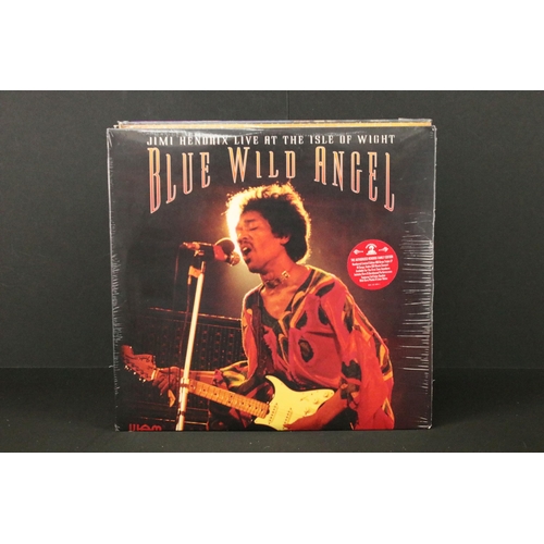 117 - Vinyl - 6 Jimi Hendrix recent issue LPs to include Blue Wild Angel: Jimi Hendrix Live At The Isle Of... 