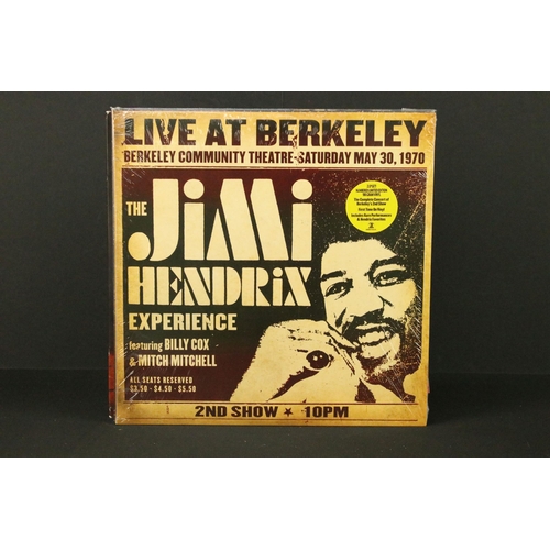 117 - Vinyl - 6 Jimi Hendrix recent issue LPs to include Blue Wild Angel: Jimi Hendrix Live At The Isle Of... 